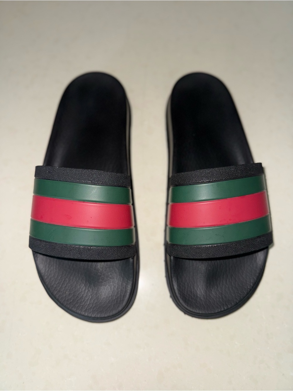 GUCCI - Men’s slide sandal Web - Picture 8 of 8